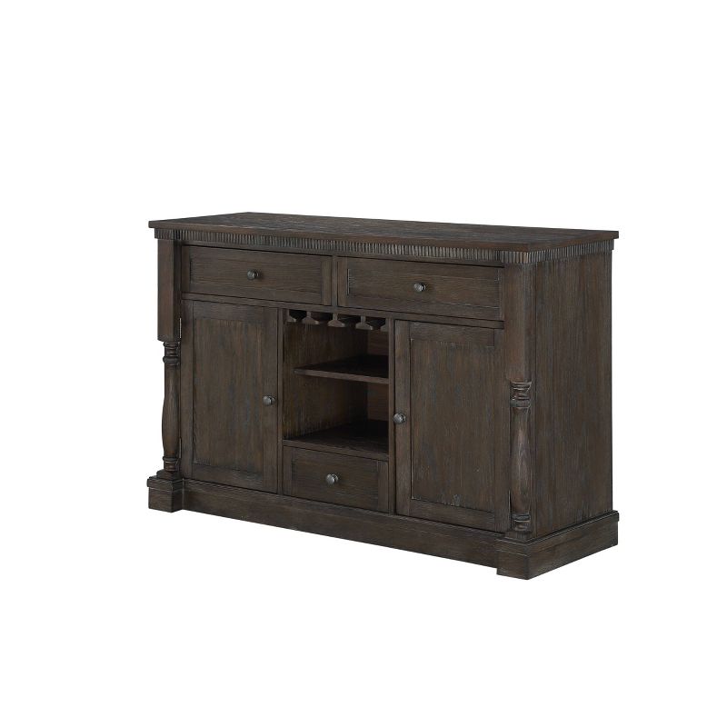 Leilani Server Walnut - Acme Furniture