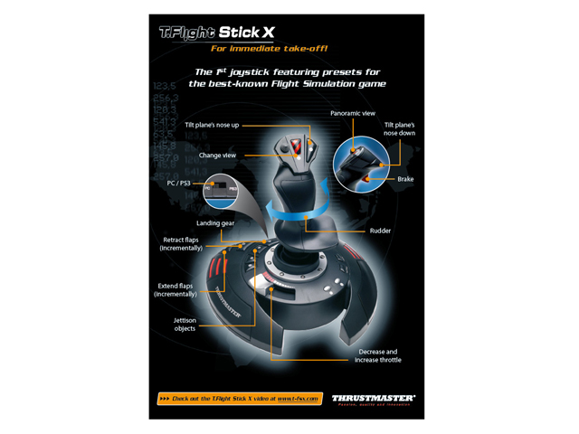 THRUSTMASTER 2960694 T.Flight Stick X Joystick