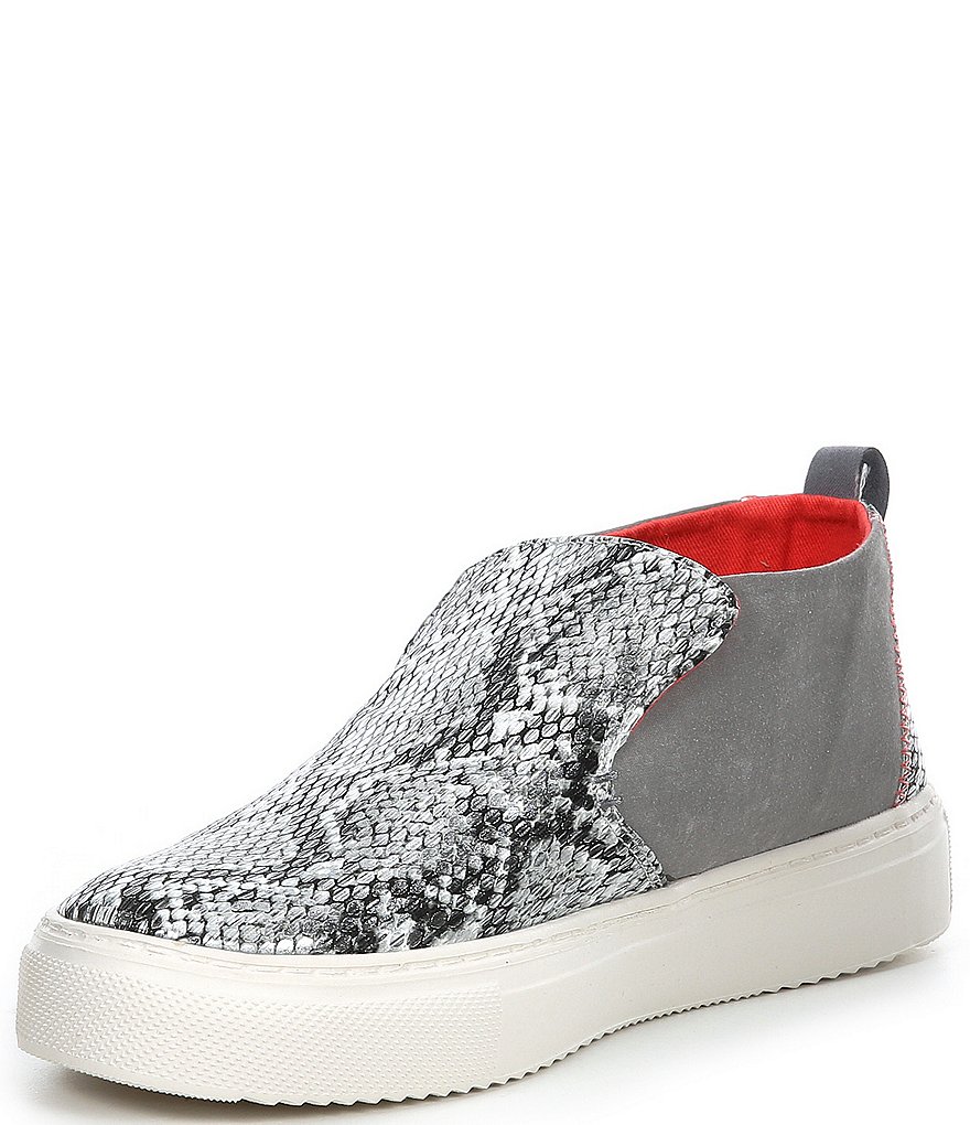 Hey Dude Women's Peyton Snake Print Washable Mid Slip-Ons
