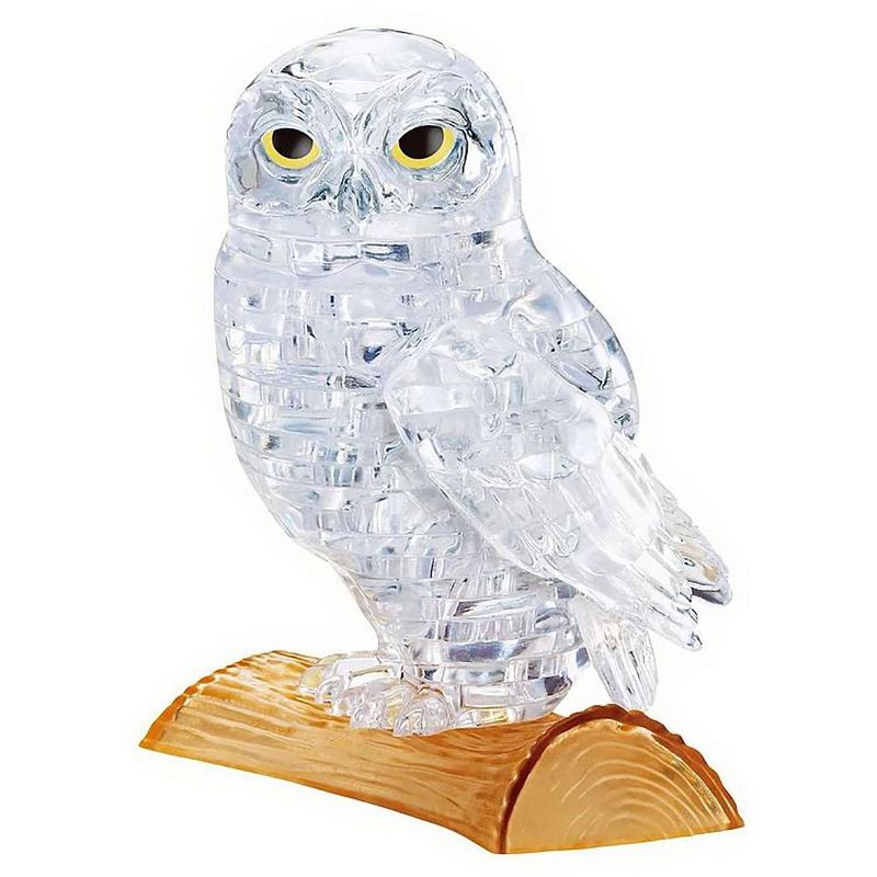 University Games White Owl 42 Piece 3D Crystal Jigsaw Puzzle