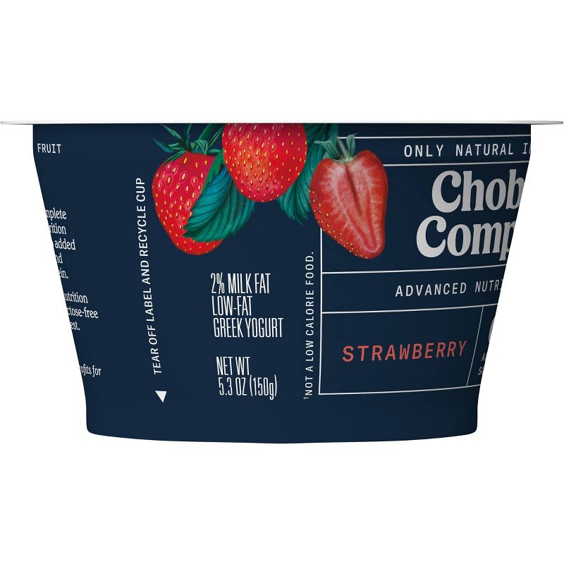 Chobani Complete Strawberry Greek Yogurt - 5.3oz