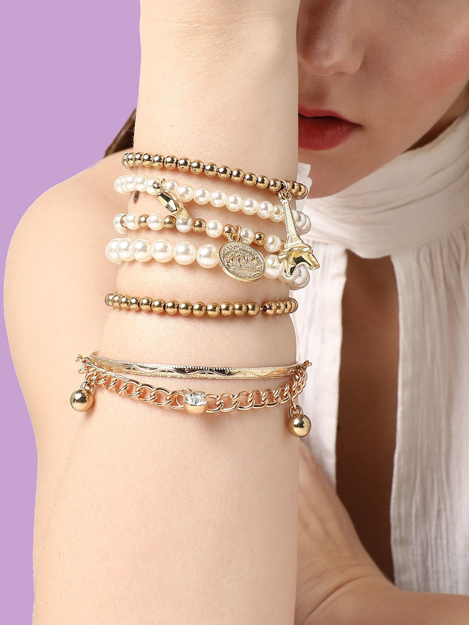 Ted Baker Crystal Sweetheart Adjustable Bracelet for Women