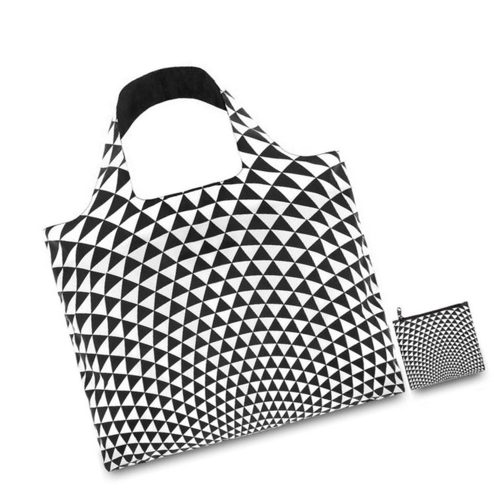 LOQI Pop Prism Reusable Shopping Bag, Multicolor