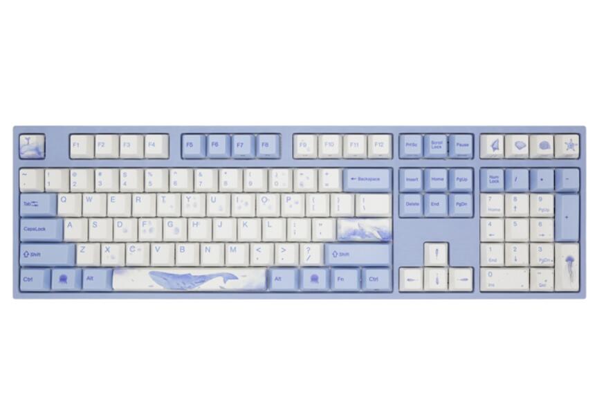 2, 60% Wired/Wireless Mechanical Keyboard (Kailh Box Brown Switch/White Case) - Full Keys Programmable - True RGB Backlit - Tap Arrow Keys - Double Shot PBT Keycaps - NKRO - 1900mAh Battery