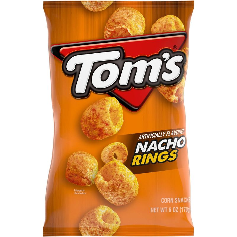 Tom'sCheese & Corn Flavored Nacho Rings - 6oz