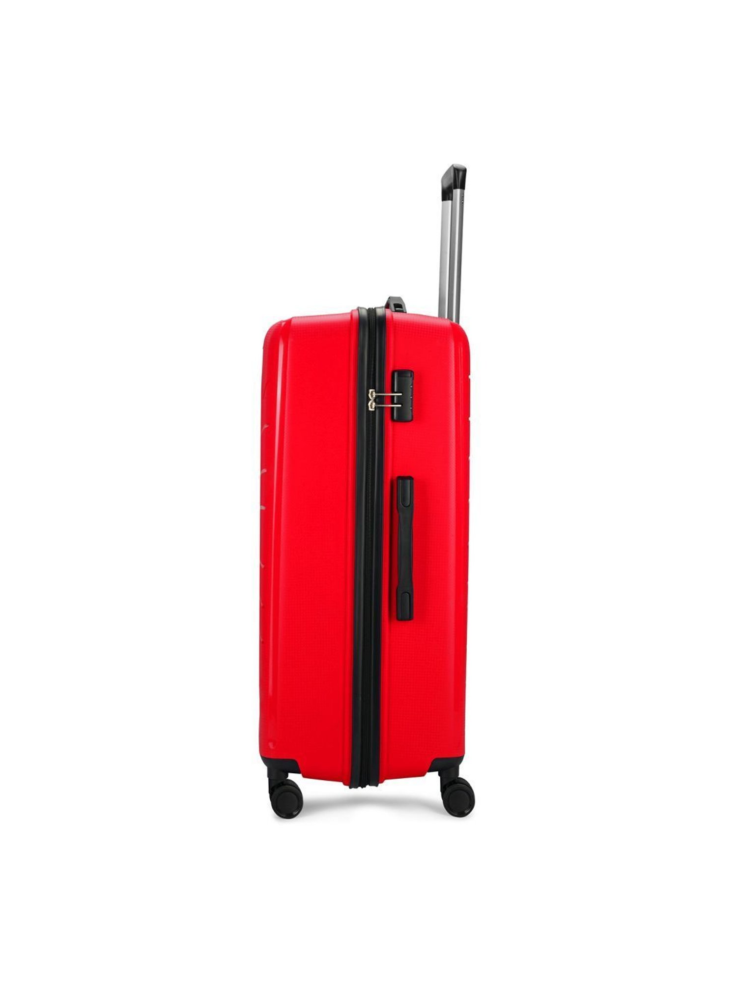 Skybags Maximus Red Textured Hard Large Trolley Bag - 33 cm