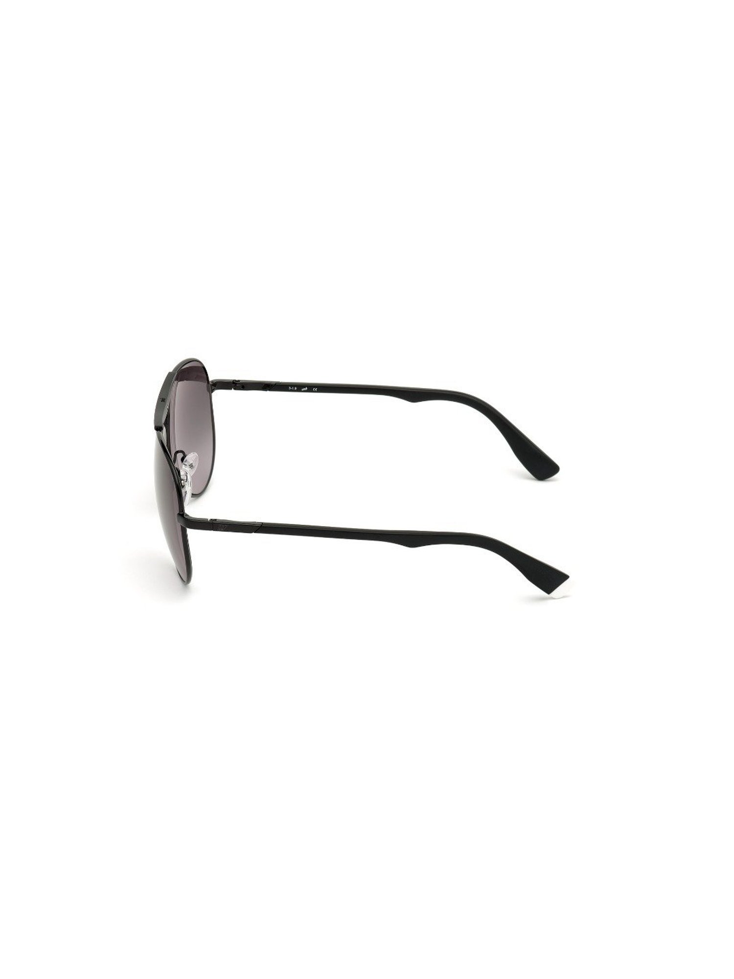 Web Eyewear Grey Oval Sunglasses for Men Designed in Italy