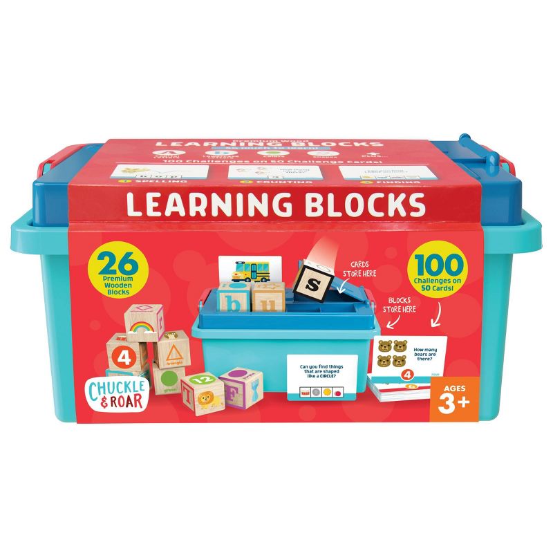 Chuckle & Roar ABC Learning Blocks Set - 76pc