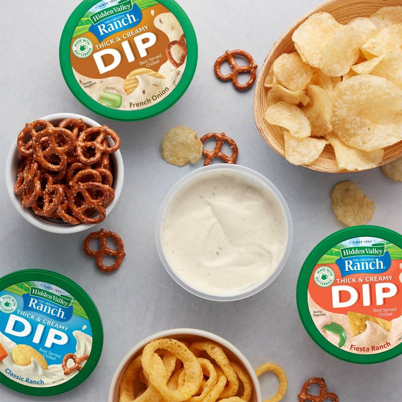 Hidden Valley Ready to Eat Dips French Onion - 10fl oz