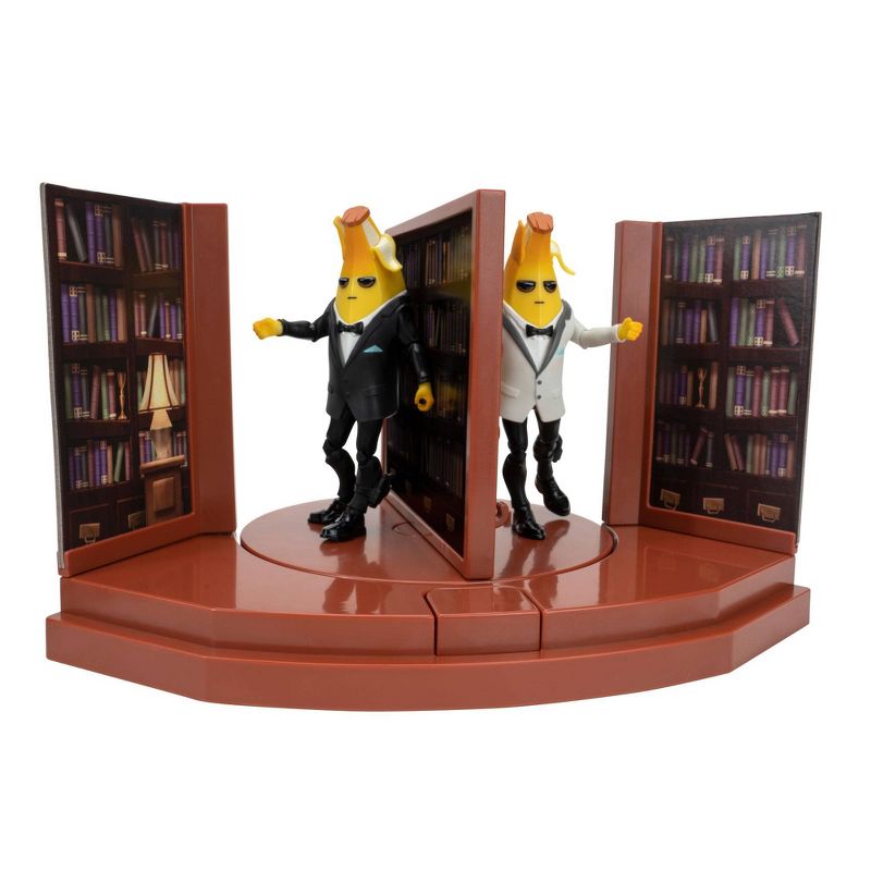 Fortnite Agent's Room & Agent Peely Action Figure 4pk