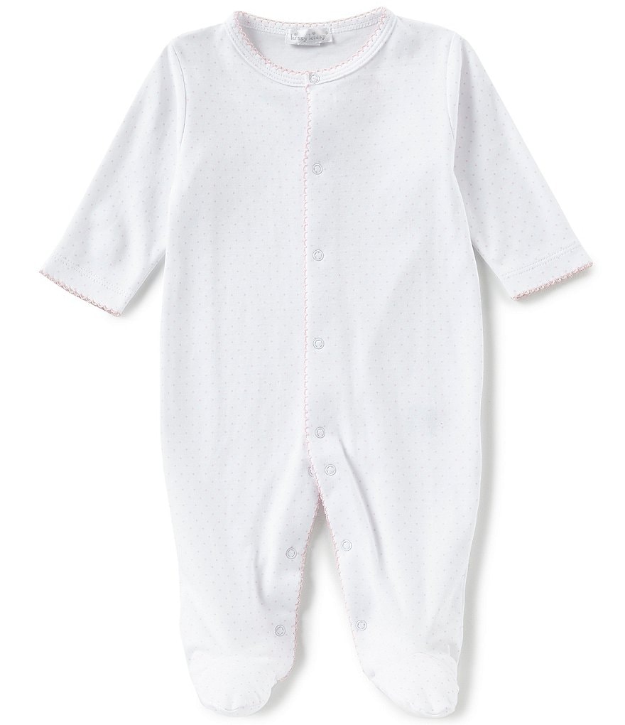 Kissy Kissy Baby Girls Newborn-9 Months Dot Print Footed Coveralls