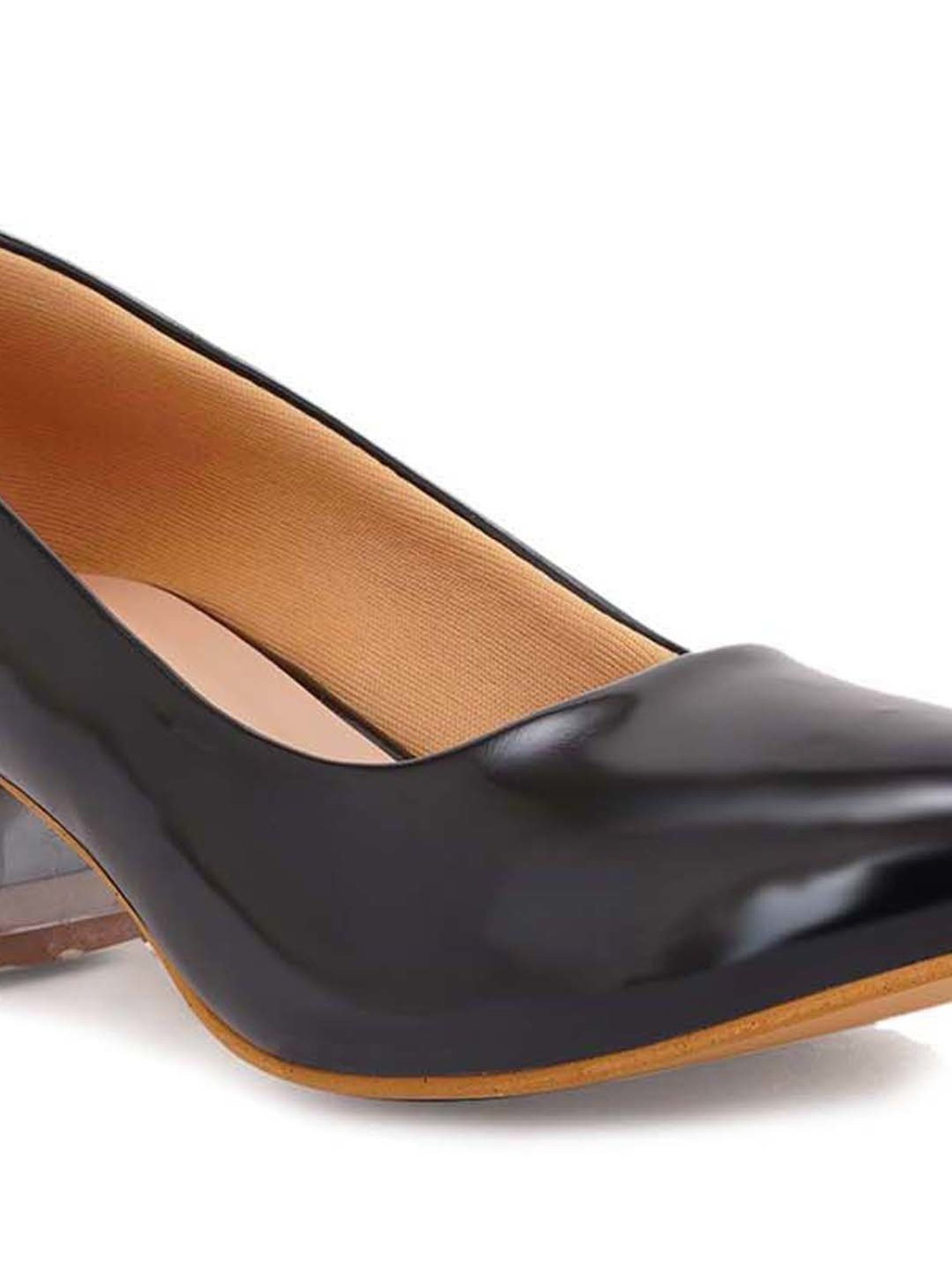 Flat N Heels Women's Pink Stiletto Pumps