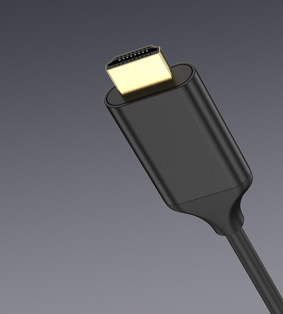 1.8m HDMI Cable 4K 30Hz Adapter Type-c to HDMI for Mac Monitor Projector