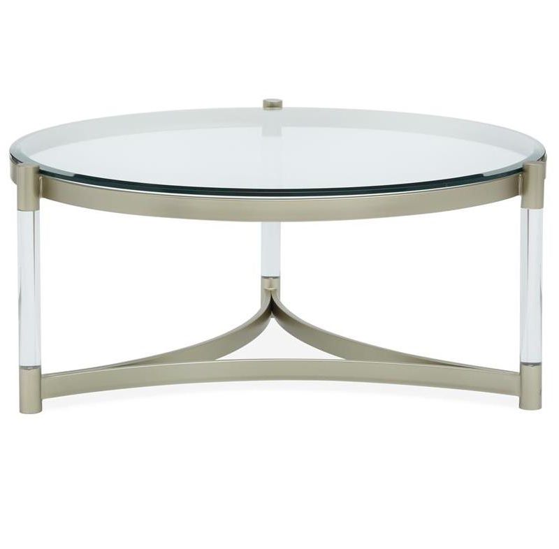 Magnussen T4984 Silas Round Cocktail Table