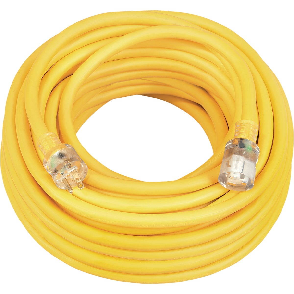 Polar/Solar 1787 10/3 15-Amp SJEO Outdoor Extension Cord with Lighted End