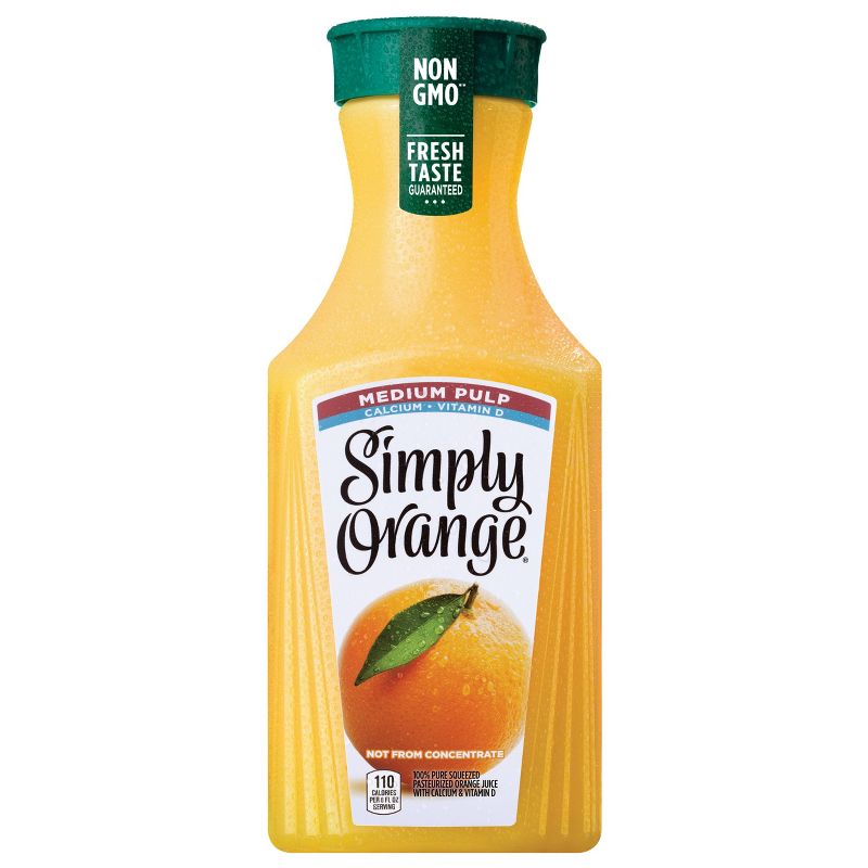 Simply Orange Medium Pulp with Calcium & Vitamin D Juice - 52 fl oz