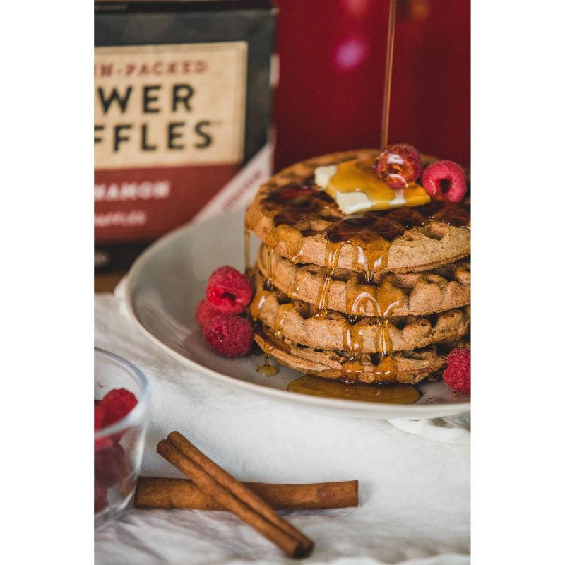 Kodiak Cakes Frozen Power Waffles Cinnamon - 10.72oz/8ct