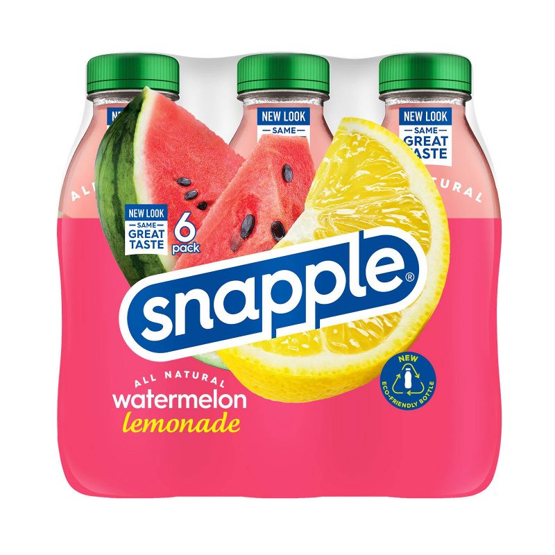 Snapple Watermelon Lemonade - 6pk/16 fl oz Bottles