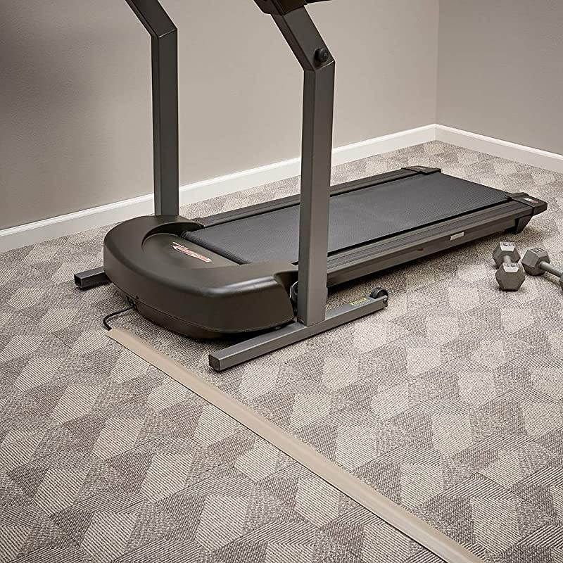 Wiremold Floor Cord Management Kit Corduct Cord Protector Wire Organizer and Hider Rubber Cable Cover and Concealer Ivory 15 Feet CDI15