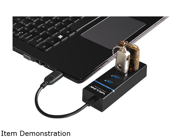 Madeng USB 3.0 HUB Adapter Extender Mini Splitter Box 3 Ports for PC Laptop Macbook Mobile Phone High Speed U Disk Reader