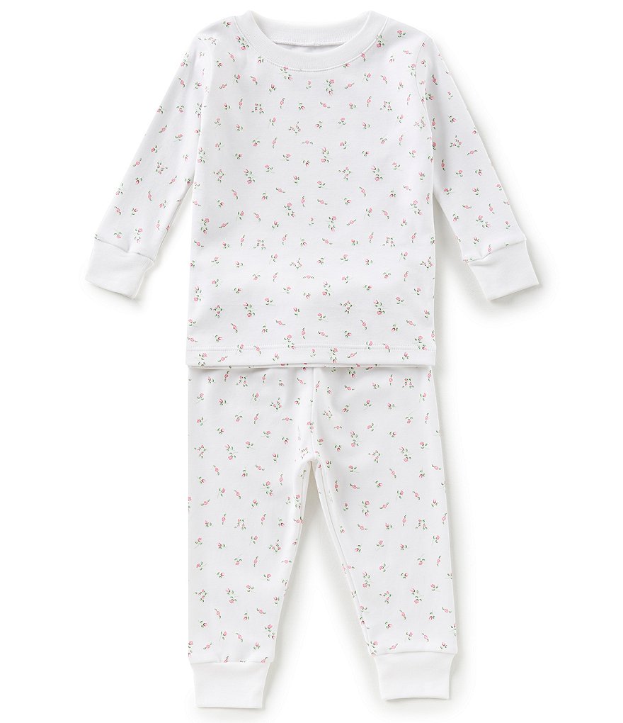 Kissy Kissy Baby Girls 12-24 Months Garden Roses Top & Pants Pajama Set