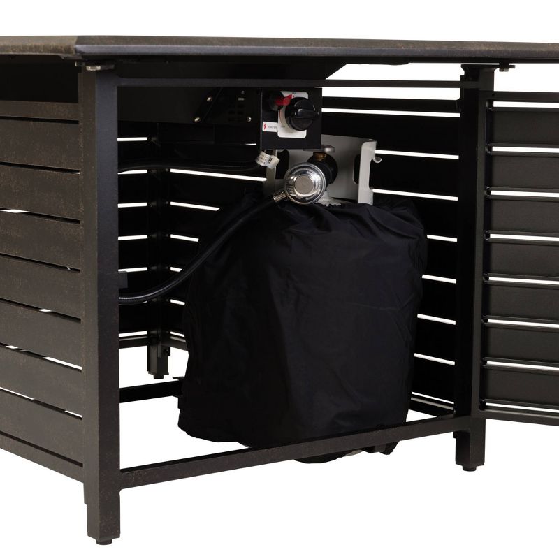 Longmont Aluminum Rectangle Fire Pit - Fire Sense