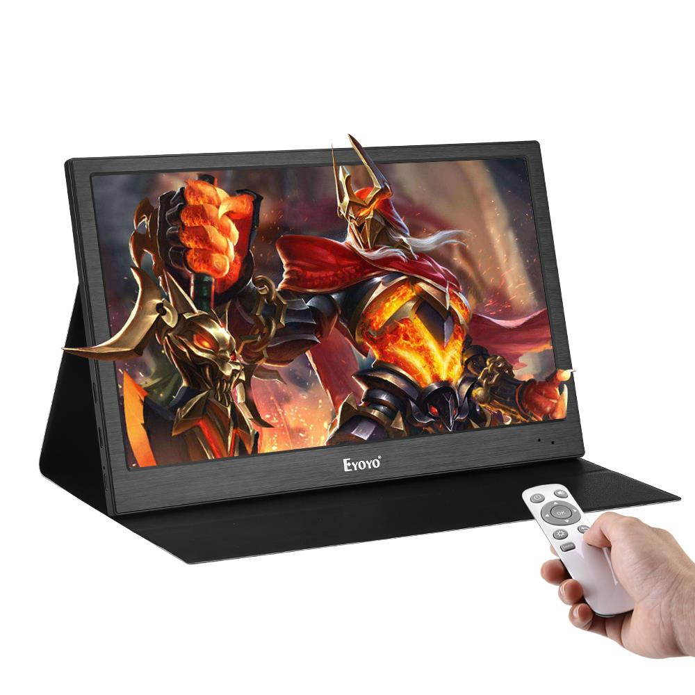 Eyoyo 13" Portable PC Gaming Monitor, 2540x1440 High Resolution IPS Game Monitor with HDMI Input for Xbox One Xbox 360 PS3 PS4 WiiU Switch Raspberry Pi 3, 2 1 Model B B+ w/ Built-in Speakers