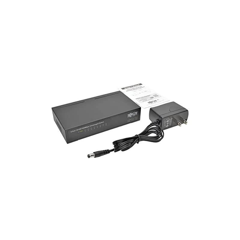 8Port Gigabit Ethernet Switch Desktop Metal Unmanaged Network Switch 101001000 Mbps RJ45 NG8