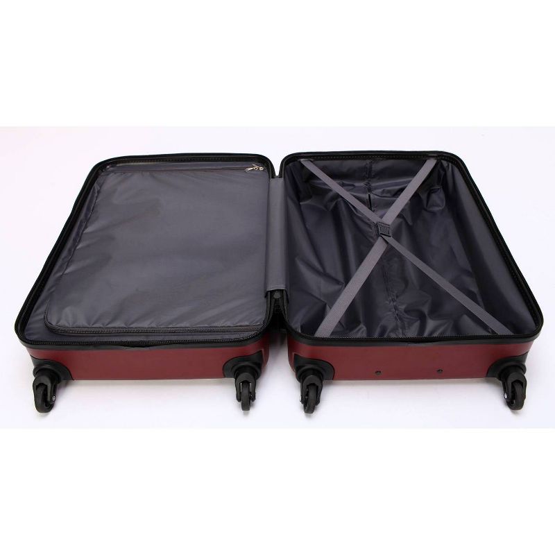 Skyline 24" Hardside 4pc Luggage Set - Pomegranate
