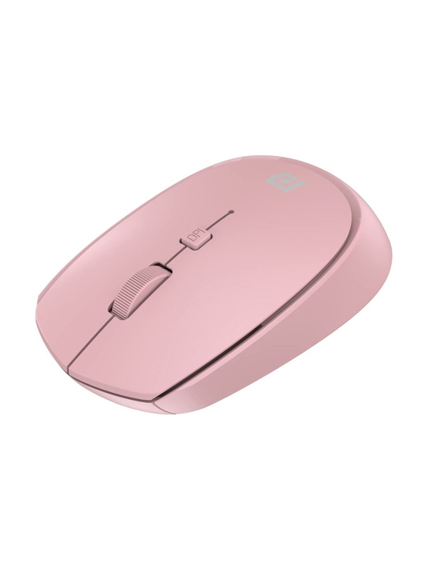 Portronics Toad 23 Wireless Optical Mouse with 2.4GHz, USB Nano Dongle, Optical Orientation (Pink)