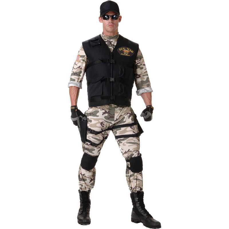 Adult Seal Team Halloween Costume S