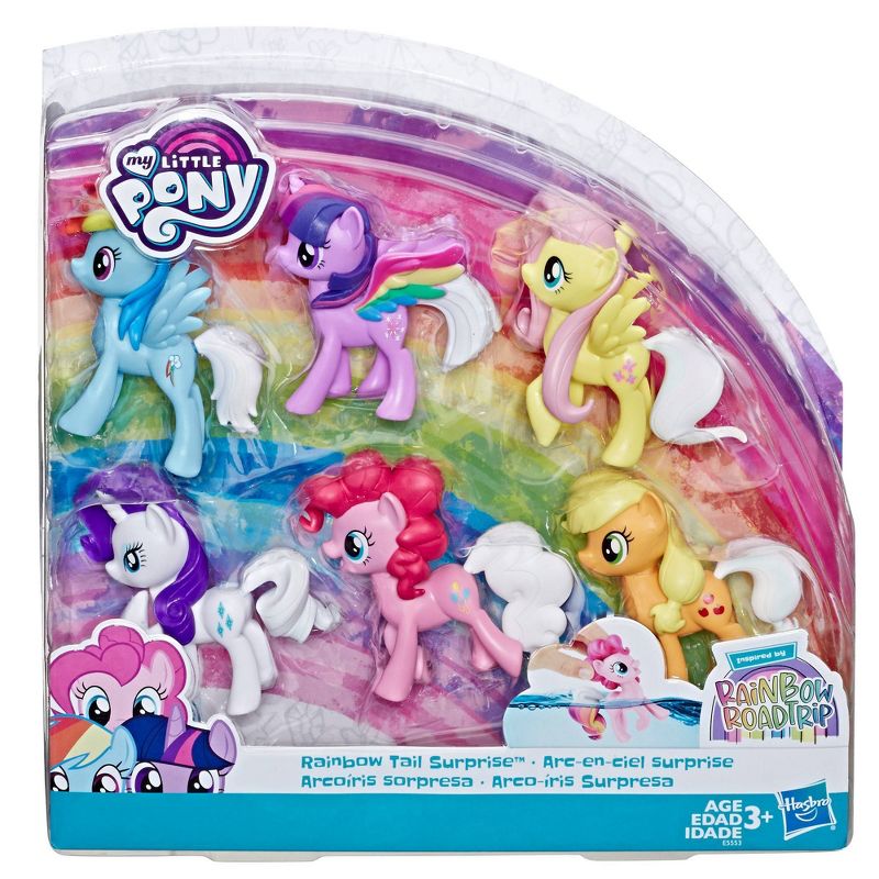 My Little Pony Rainbow Tail Surprise 6pk