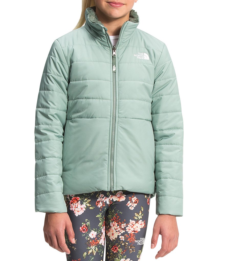 The North Face Little/Big Girls 5-18 Reversible Mossbud Swirl Jacket