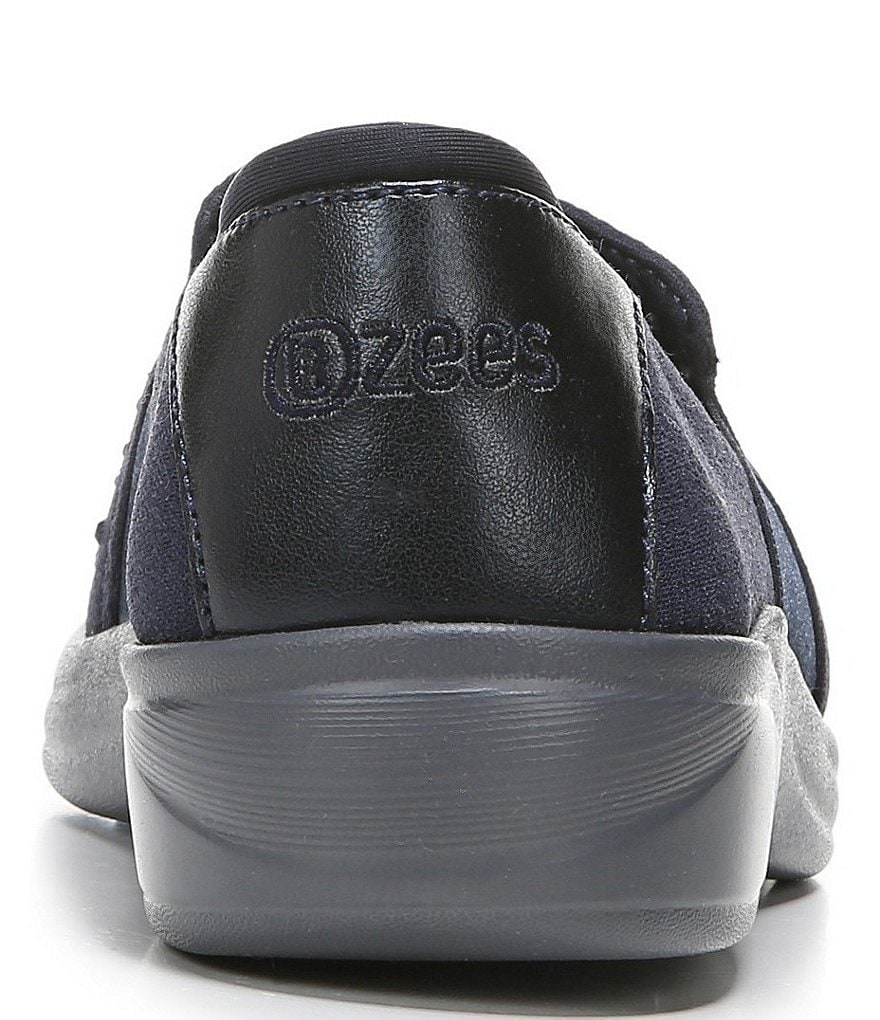 Bzees Poppyseed Rhinestone Slip-On Mesh Washable Shoes