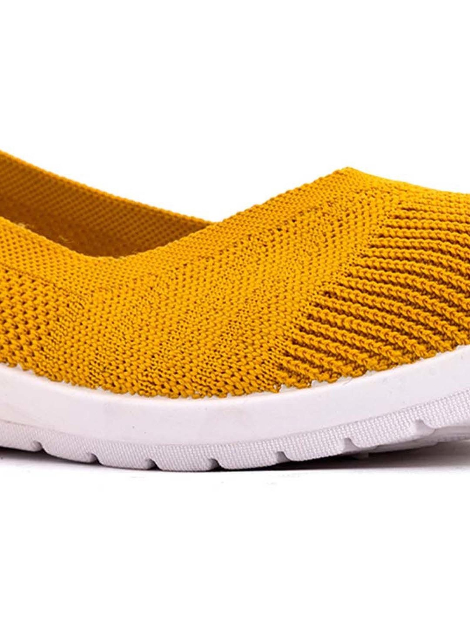 Pro by Khadim's Women's Yellow Flat Ballets