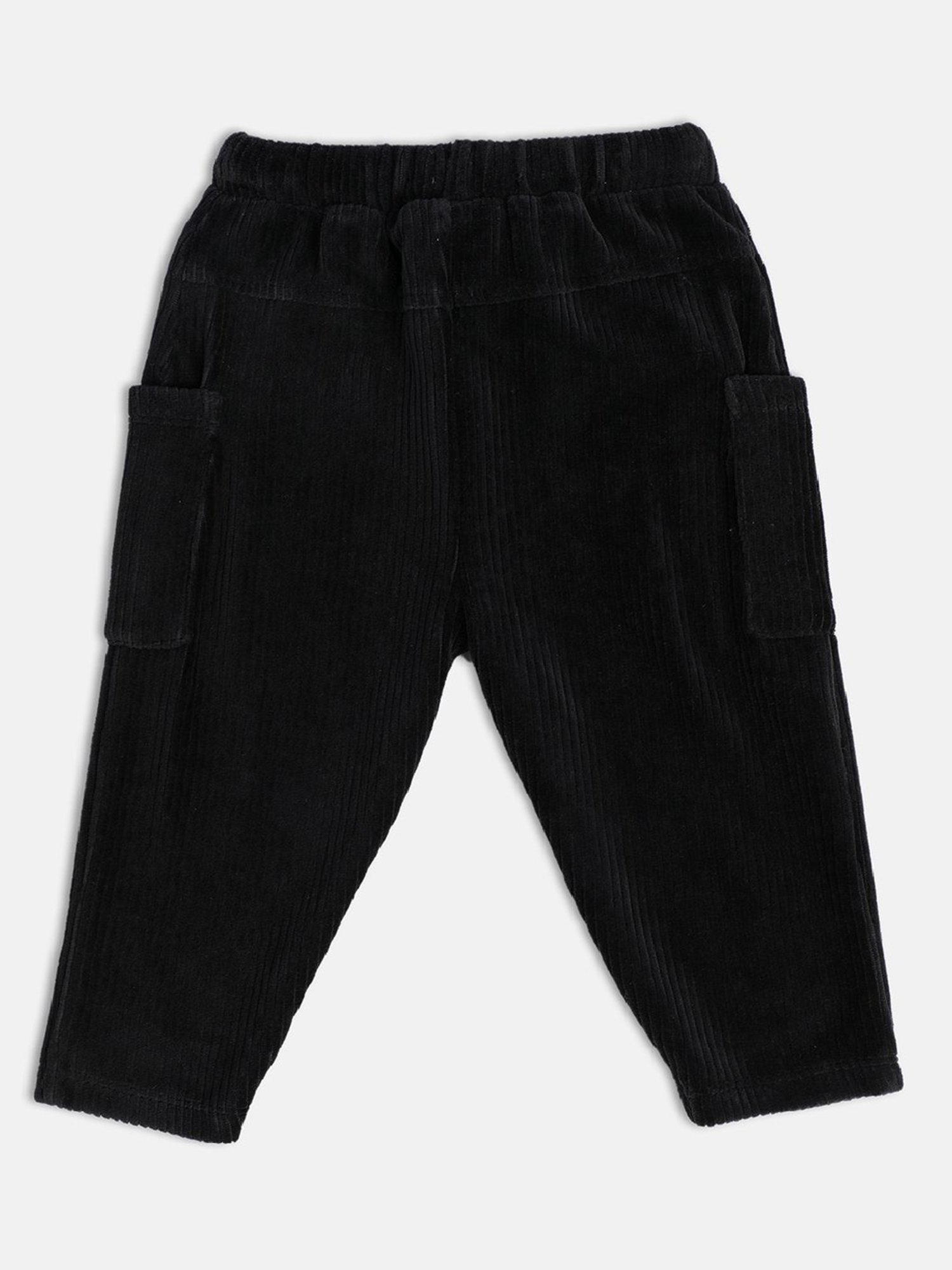 Ed-a-Mamma Baby Multicolor Solid Joggers (Pack Of 3)