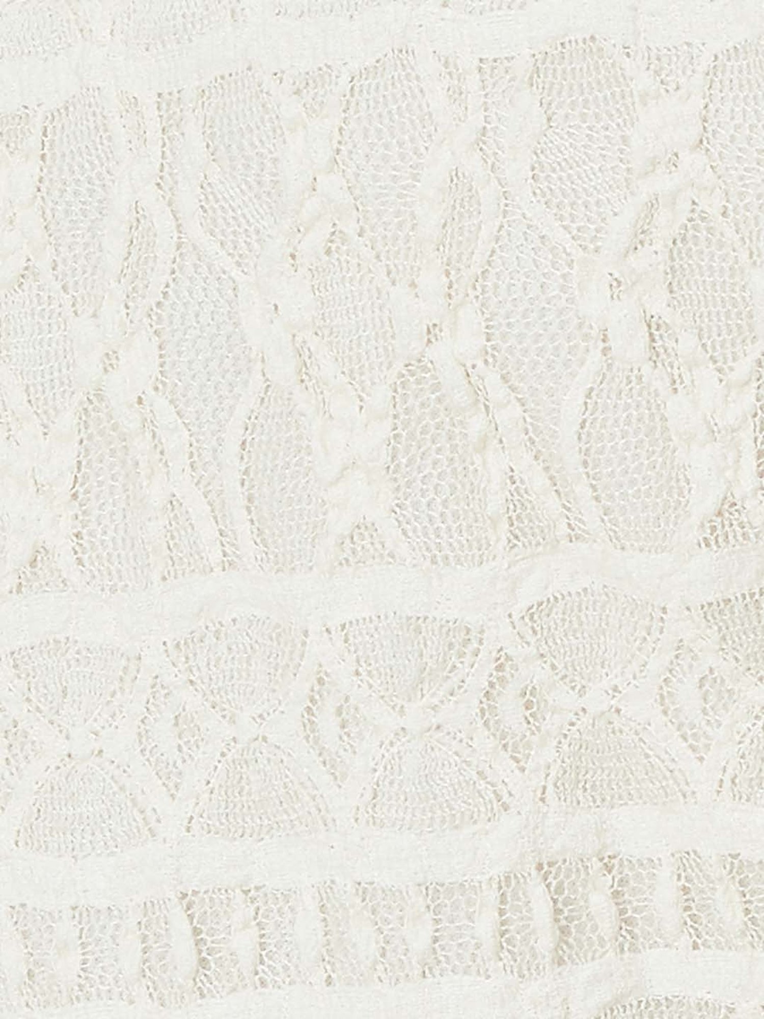 Ginger by Lifestyle Off-White Self Pattern Top