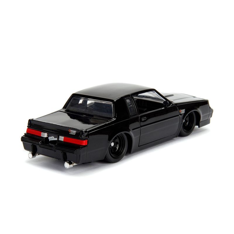 Jada Toys Fast & Furious 1987 Buick Grand National Die-Cast Vehicle 1:24 Scale Glossy Black