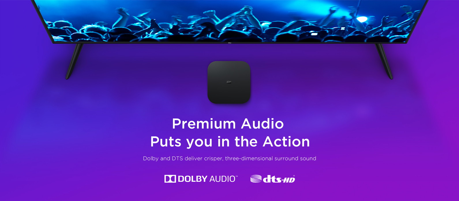 Mi Xiaomi MDZ-22-AB Mi Box S 4K HDR Android TV with Google Assistant Remote Streaming Media Player