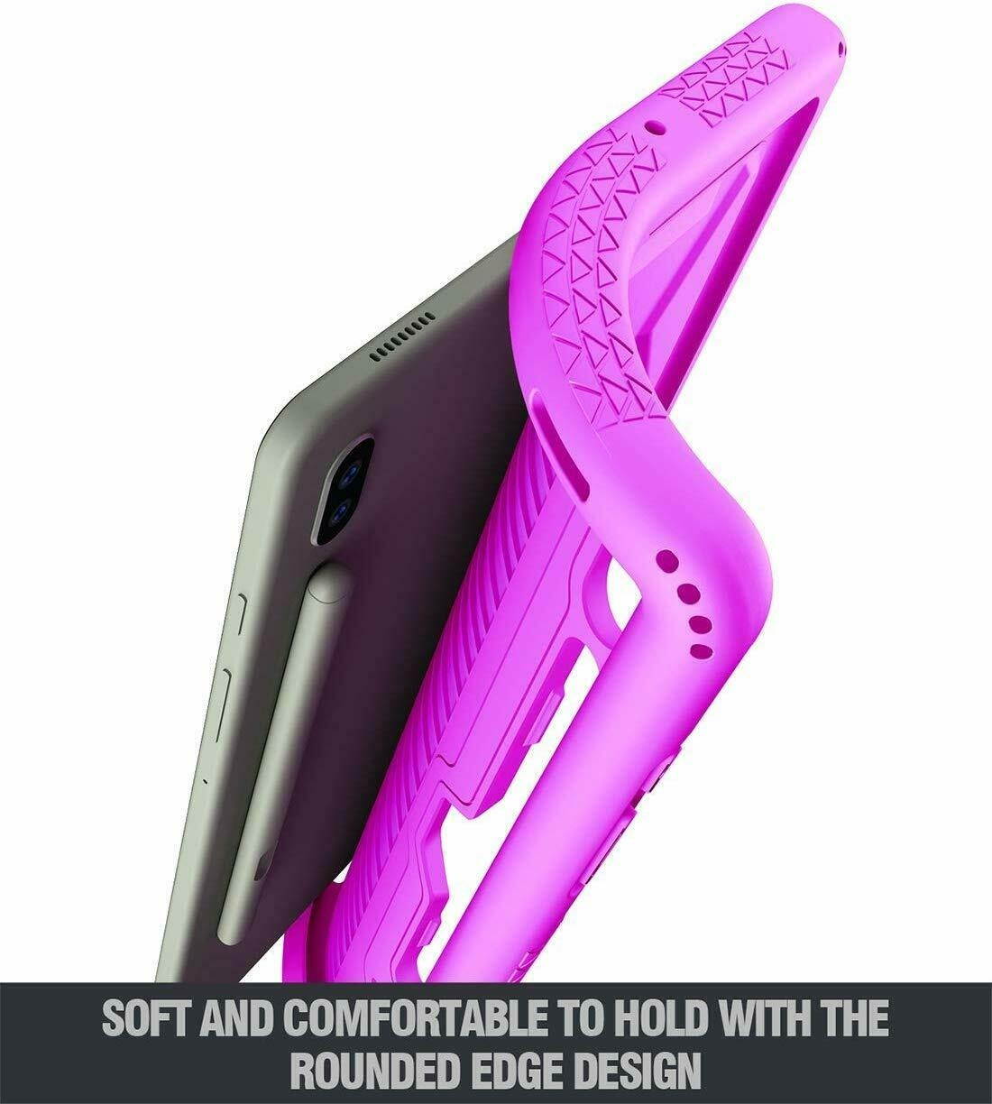 For Galaxy Tab S6 (2019) Tablet Case Silicone Cover w/ Drop Protection Purple