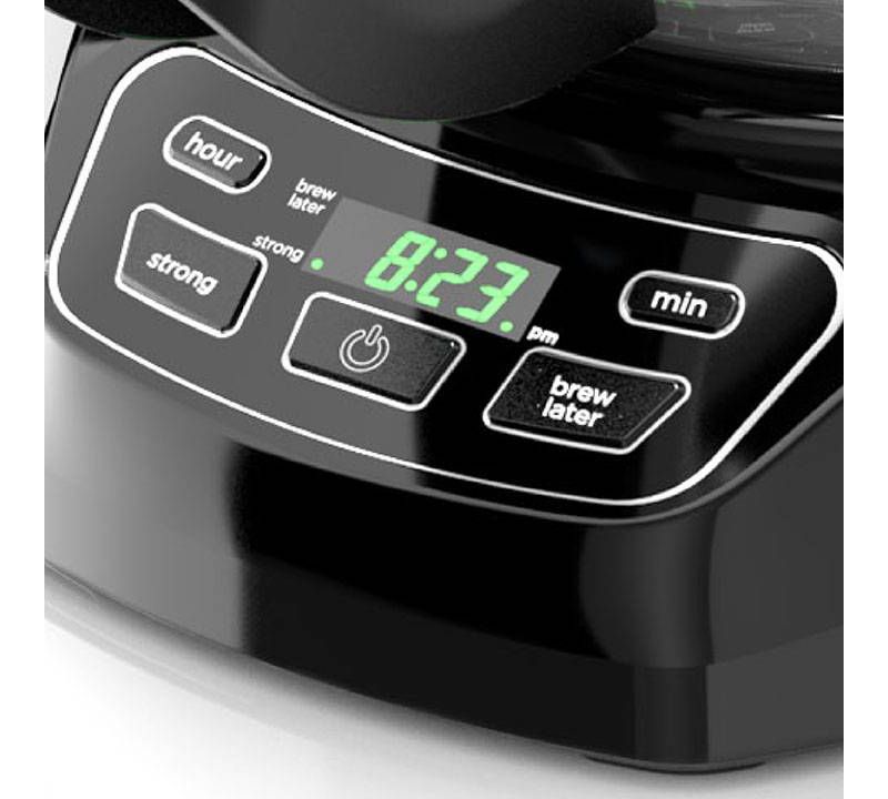 BLACK+DECKER 12 Cup Programmable Coffee Maker - Black CM1110B