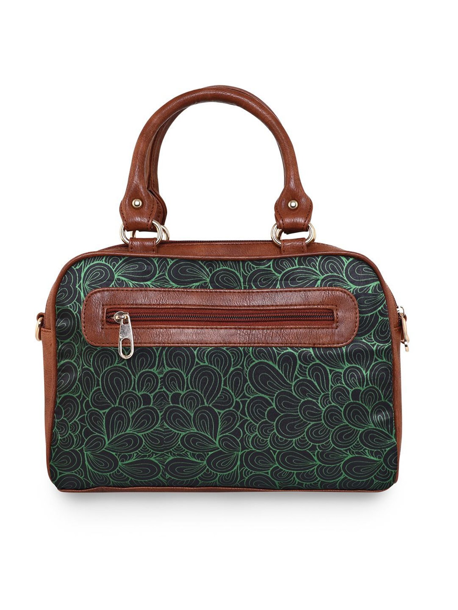 Sabhyata Multicolor Printed Medium Satchel Handbag