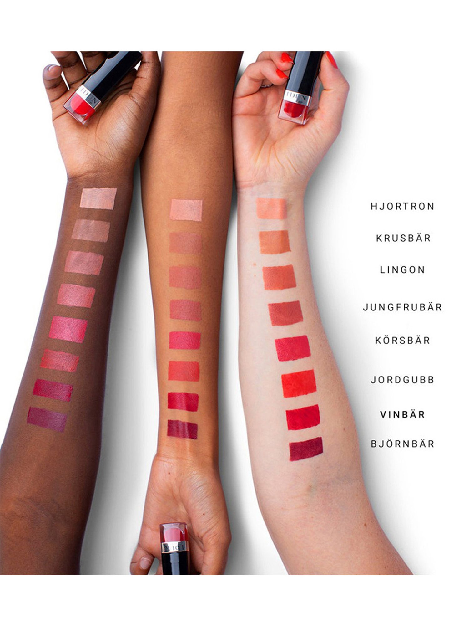 Idun Minerals Matte Lipstick Vinbar - 4 gm