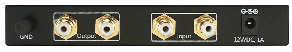 XtremPro Phono Equalizer Pre-amplifier Audio Turntable Aluminium panel - Black (65001)