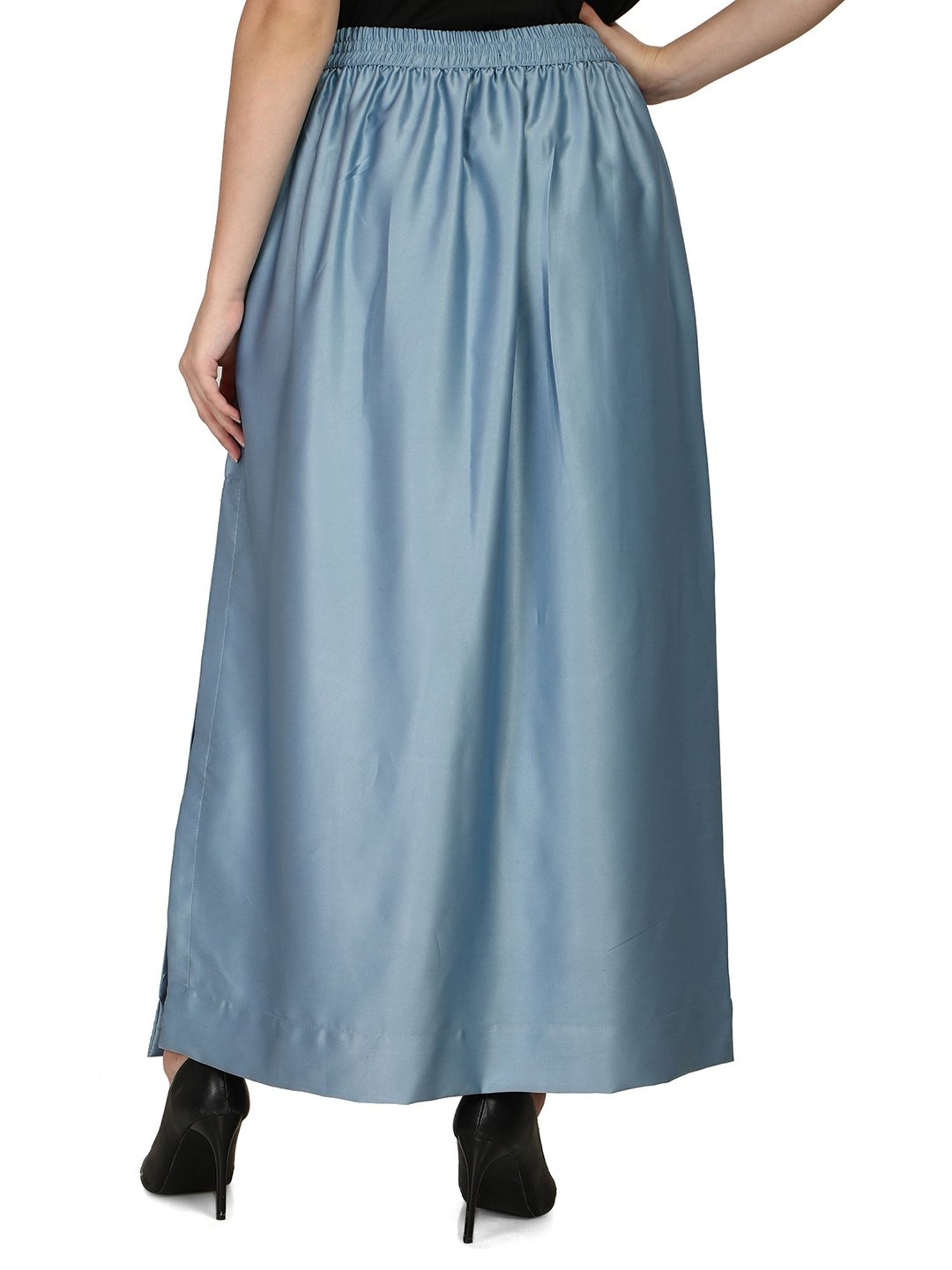Smarty Pants Blue Maxi Skirt