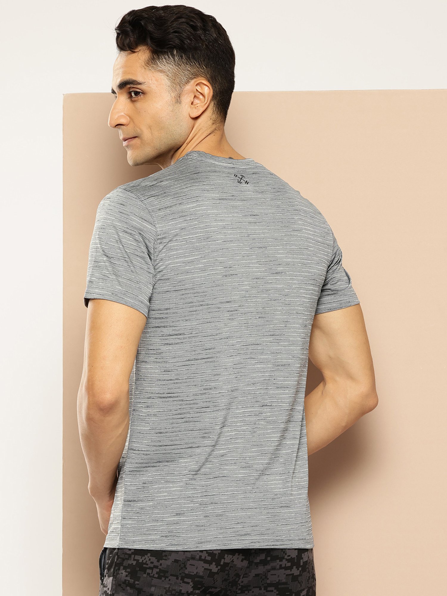 ALCIS Anti-Statix & Drytech+ Grey Slim Fit Sports T-Shirt