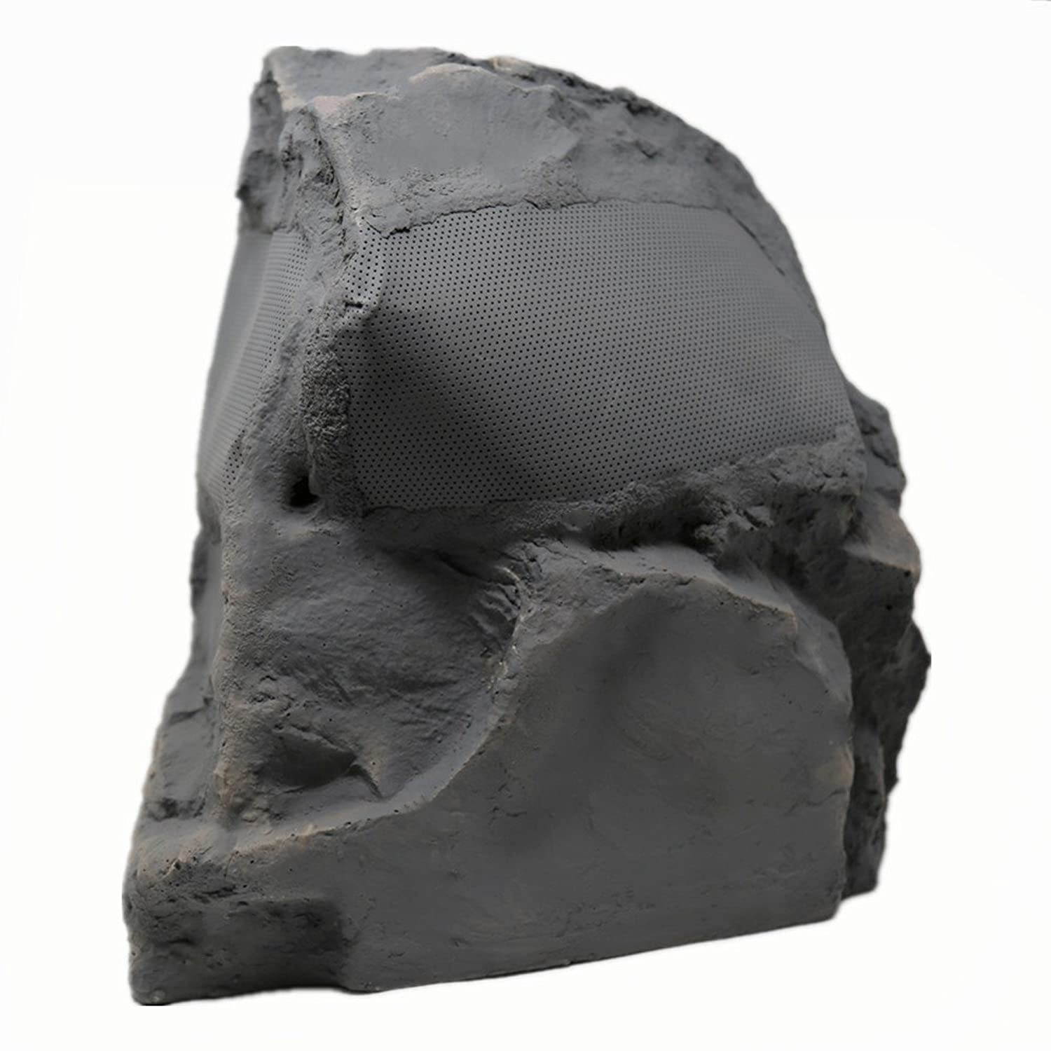 TIC TFS25-SL 8" Outdoor Weather-Resistant Omnidirectional Rock Speaker (Slate)