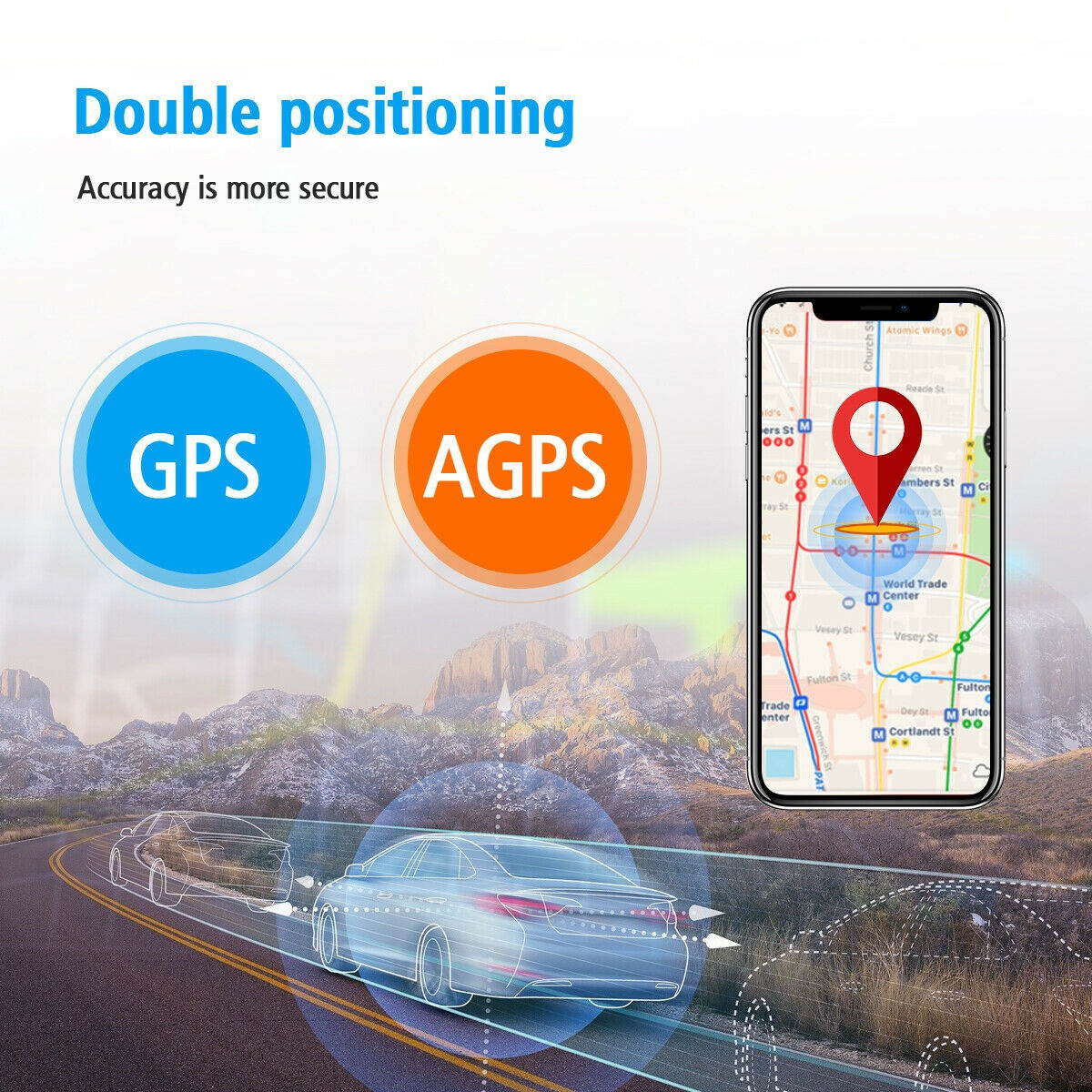 Car GPS Tracker GSM SIM GPRS Real Time Tracking Device Locator for Truck Vehicle