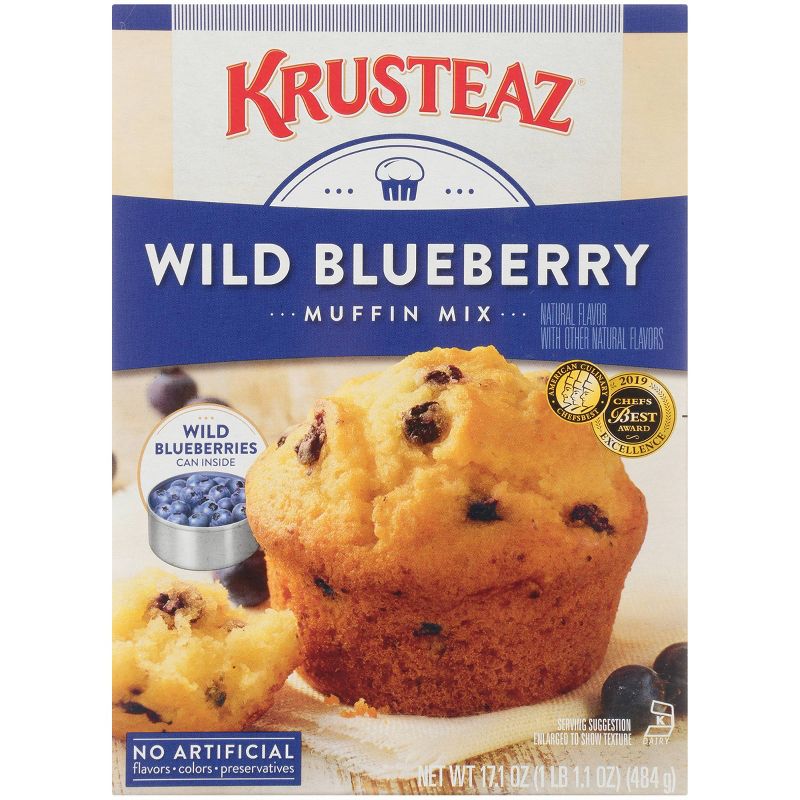Krusteaz Wild Blueberry Muffin Mix - 17.1oz