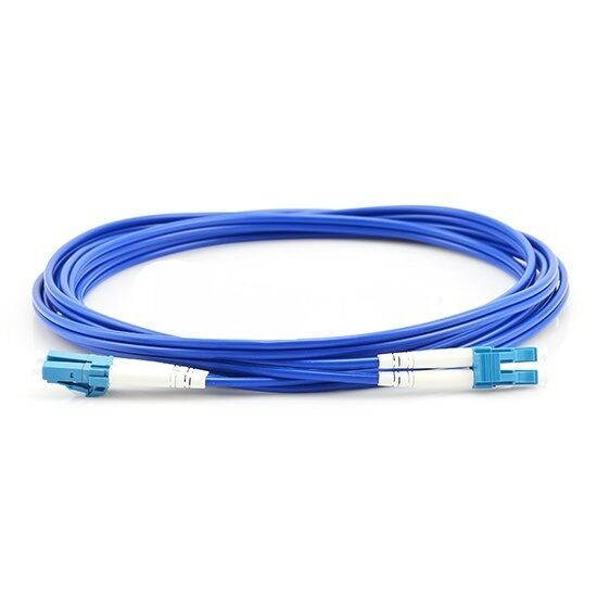5M Armored Fiber Patch Cable,LC/UPC to LC/UPC Duplex Singlemode 9/125 -615425